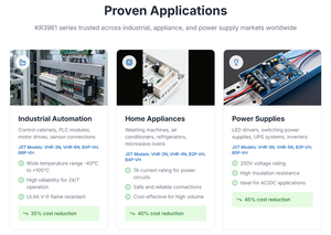 <span class=keywords><strong>Prix</strong></span> de gros JST VH 3.96mm Pas B4P Série VH 2-6 Connecteur de carte PCB DIP avec matériau PC Livraison rapide - Product Image 3