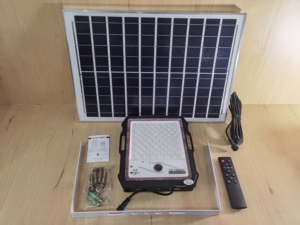 1080p <b>Sensor</b> <b>LED</b> Solar Flood <b>Light</b> Radar Remote Control 20000 Lumens IP65 Aluminum Garden Landscape Energy Saving Camera - Product Image 3