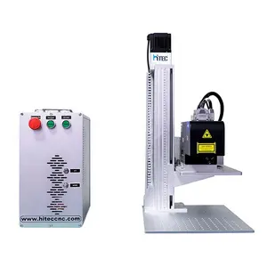 20W 30W 50W UV Laser Marker Gold Silver Logo Marking Engraving Machine with rotary device 3d