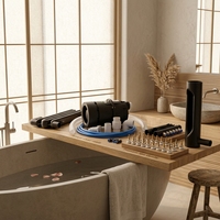 Système complet de massage par jets d'air pour spa, kit de jets d'air pour bain à remous de qualité industrielle, kit de bain à remous universel avec filetage 100 % anti-reflux