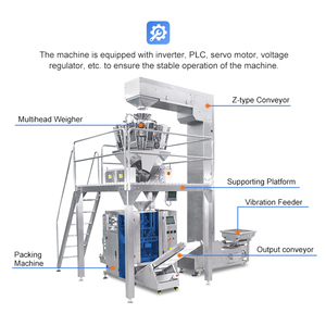 Coal Packing Coffee Drip Bag Suger Line Sealing Stick Spice Automatic Corn Snack Bar Packaging Machine - Product Image 2