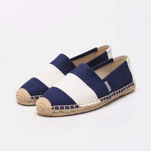 Espadrilles d'été confortables et personnalisables en toile pour femmes avec corde de chanvre Chaussures à enfiler décontractées pour femmes - Product Image 3