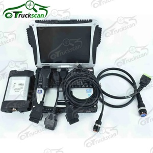 Baru <span class=keywords><strong>2</strong></span>.8 Vocom 88890300 untuk Alat Diagnostik Vocom Adapter Scanner OBD2 24v Alat Diagnostik Truk Excavator + Laptop CF19 - Product Image 4