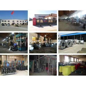 De l'usine bas prix équipement de manutention pièces Construction brouette roue 400-8 Pu mousse roue - Product Image 6