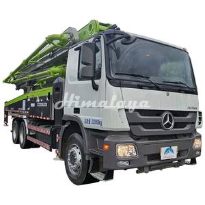 Camión Bomba de Hormigón Usado Zoomlion de 25m/47m con Motor Diésel, de Segunda Mano, con Accesorios - Product Image 1