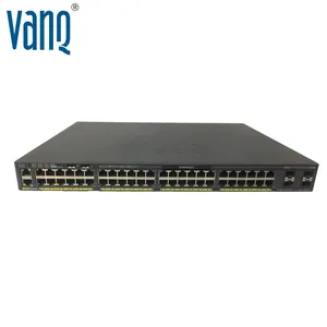 Catalyseur 2960X 48 Ports commutateur utilisé commutateur de Support de VLAN WS-C2960X-48TD-L