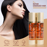 Huile d'argan naturelle antioxydante réparation cheveux crépus cuir chevelu nourrissant vitamine protéine infuser laisser lisse cheveux doux OEM/ODM