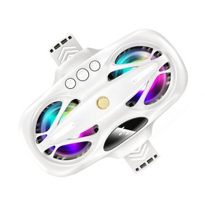 K12 điện thoại di động tản nhiệt quạt đôi bán dẫn tản nhiệt với 1/4 ''lỗ 3 bánh trở lại clip Hệ thống làm mát USB điện thoại làm mát - Product Image 1