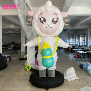 Mascotte <span class=keywords><strong>gonflable</strong></span> géante personnalisable, manteau d'extérieur pour la publicité - Product Image 6