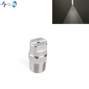 Boquilla de ventilador plano de acero inoxidable YS H1/4U, boquilla de ventilador plano de pulverización de lavadora de alta presión, boquilla de ventilador plano HU V Jet de 65/110 grados - Product Image 6