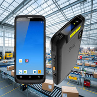 Terminal de données mobile portable, ordinateur portable, PDA Internet pour Android 3+32 Go, processeur octa-core, lecteur de codes-barres, PDA robuste industriel IP65