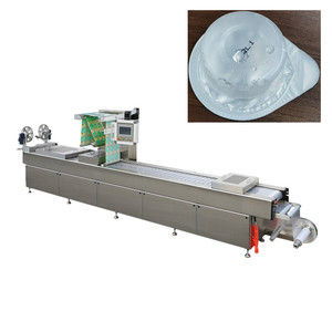 Mật ong sốt cà chua thermoforming máy đóng gói với điền niêm phong và chân không, đầy đủ tự động Kem pho mát máy đóng gói - Product Image 3