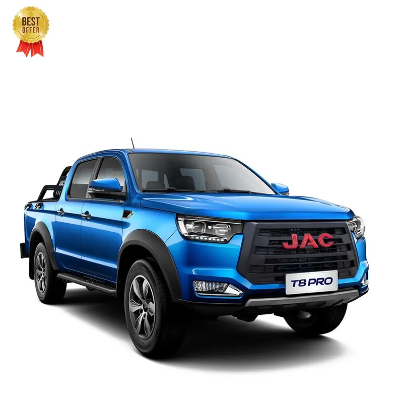 Diskon besar Visi JAC T8 mengambil truk 4x4 Diesel 2.0T ukuran penuh pickup truk Diesel