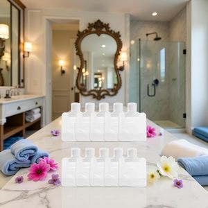 Sacs d'emballage de liquides portables transparents personnalisés, nouveaux sachets compressibles vides rechargeables de format voyage, pochettes de voyage transparentes de qualité supérieure - Product Image 3