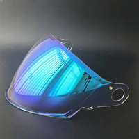 Visière de casque de moto de haute qualité pour casque ouvert LS2 Airflow 2 OF616, lentille anti-UV