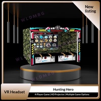 Hunting Hero 3D Interaktive Projektions-Schießmaschine für Vier Spieler Realistische Schießsimulation Münzschlitz 110/220V Stromversorgung