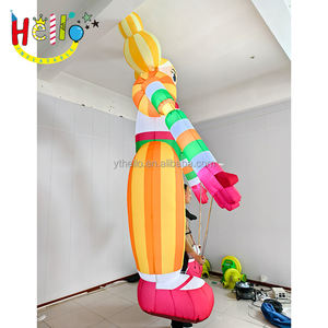 Al Aire Libre calle inflable desfile disfraz circo rendimiento Color inflable caminar payaso marioneta - Product Image 2