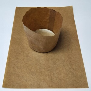 Papel para Hornear <span class=keywords><strong>Panettone</strong></span>/Muffins/Cupcakes Marrón para Moldes Italianos - Product Image 2