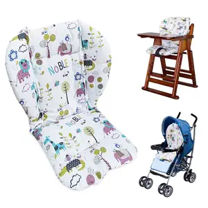 Baby High Chair Cushion Thick Pad for Wooden High Chair Baby Dining Chair Liner Mat Stroller Cushion Pad Pram Thickened Liner