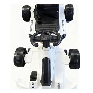 Versatile Learning Music Light Ride on Car With Stable Pedal Drive 6V4Ah Battery Black <b>Frame</b> Providing Reliable Motion Control - Product Image 4