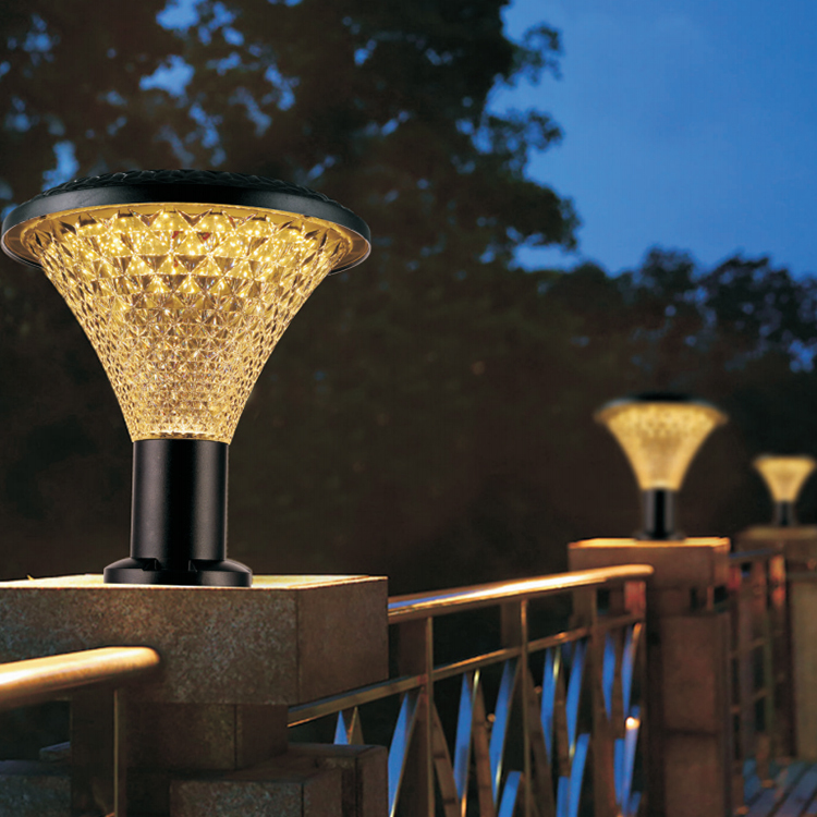Modern Courtyard Post Lamp Community Landscape Garden Pillar Light