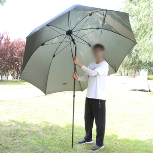 Abri de pêche à la carpe Selco, nouveau, OEM, imperméable, vert, parapluie, 2,5 m, hauteur réglable, revêtement PA 190T, tente pour 3-4 pêcheurs - Product Image 5