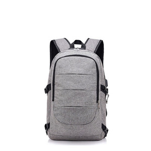 Customized Unisex <b>Anti</b> <b>Theft</b> Laptop <b>Backpack</b> Business Travel Waterproof Oxford Zipper Closure Strap Carrying System Letter Linen - Product Image 5