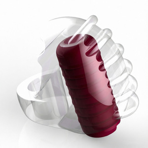 Anillo vibrador para pene, 1,5x1,2x4,0 cm, retarda la eyaculación para parejas, estimulación del clítoris, juguete para adultos Unisex - Product Image 4