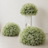 Boule de fleurs artificielles en rose pour centre de table de mariage, toile de fond d'événement, décoration d'allée, couleurs personnalisées, vente en gros