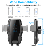 Großhandel Hochwertiger Multifunktionaler 360° Drehbarer Flexibler Wasserdichter Auto-Handyhalter für Armaturenbrett und Schreibtisch