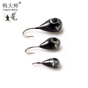 Fish king — appât pour <span class=keywords><strong>la</strong></span> pêche sur glace, leurre pour attraper des poissons, matériel pour pêcher les bars, les truites, les perches, couleur jaune or, avec triple hameçon - Product Image 4