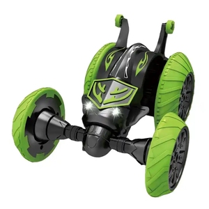 2.4G sans fil R/C voitures roulantes étirer et tirer en arrière télécommande Transformation <span class=keywords><strong>jouet</strong></span> pour garçons RC Tumbling Stunt Car - Product Image 4