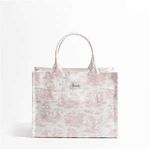 Borsa Tote Britannica con Stampa Paesaggistica di <span class=keywords><strong>Londra</strong></span>, Borsa in Tela Retrò da Donna, Grande Capacità per lo Shopping - Product Image 1