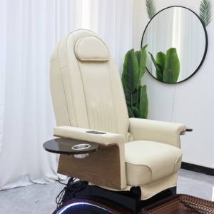 Meilleur <span class=keywords><strong>fauteuil</strong></span> professionnel de luxe personnalisable avec logo pour salon de manucure, massage des pieds et spa, et réparation des ongles - Product Image 4