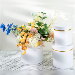 Caja <span class=keywords><strong>de</strong></span> Regalo Redonda Personalizada para Ramos <span class=keywords><strong>de</strong></span> Flores, Caja Vacía <span class=keywords><strong>con</strong></span> <span class=keywords><strong>Tapa</strong></span> Transparente, Caja <span class=keywords><strong>de</strong></span> <span class=keywords><strong>Cartón</strong></span> para Empaque <span class=keywords><strong>de</strong></span> Rosas, Caja <span class=keywords><strong>de</strong></span> Sombrero para Bodas y Cumpleaños - Product Image 4