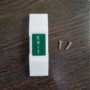Mini nhựa bề mặt gắn kết khẩn cấp cửa phát hành chuyển đổi kiểm soát truy cập cảm ứng thoát nút chuyển đổi DC12V - Product Image 2
