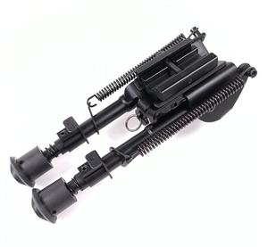 Trípode Táctico de Aluminio Personalizable de 6"-9" con Diseño de Mariposa - Soporte Duradero de 5 Ranuras para Miras Telescópicas para Observación de Aves Silvestres - Product Image 3