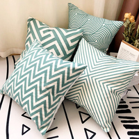 Housse de coussin personnalisée en usine, lin et polyester, impression par sublimation numérique, housse de coussin de canapé, taie d'oreiller pour la chambre