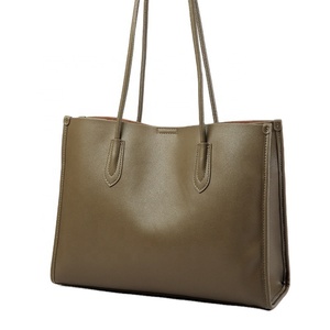 Wholesale Custom Genuine Leather Handbags for Women Shoulder <b>Tote</b> Bags - Product Image 1