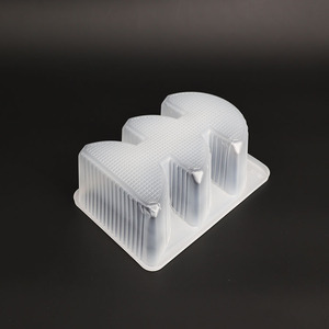 Boîtes d'emballage alimentaire rectangulaires en PP de qualité supérieure pour le stockage des aliments congelés, épaisseur et impression de logo personnalisables - Product Image 5