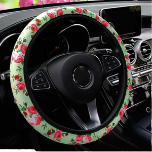 Funda <span class=keywords><strong>para</strong></span> Volante de Coche Universal de 38 cm <span class=keywords><strong>para</strong></span> Toyota, Transpirable, Antideslizante, con Pedrería Brillante, de 3 Radios, Material de PU, <span class=keywords><strong>para</strong></span> Mujeres, 2016-2021 - Product Image 4