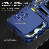 Étui antichoc TPU pour téléphone portable avec support de support d'anneau Étui arrière pour Xiaomi Redmi Note 14 4G 5G