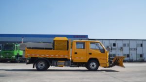 Chất lượng cao mới điện snowplow LONCIN phổ mini theo dõi loader snowplow lưỡi chất lượng tốt tuyết quét tuyết thổi - Product Image 4