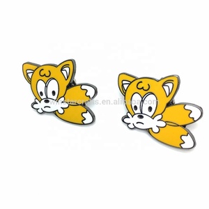 Spilla smaltata personalizzata per smalto a forma di fumetto per abiti da regalo - Product Image 1