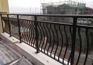 Garde-corps de balcon en <span class=keywords><strong>fer</strong></span> pour Villa, cour résidentiel, balustrade de <span class=keywords><strong>baie</strong></span> vitrée, garde-corps de balcon en <span class=keywords><strong>fer</strong></span> européen - Product Image 3