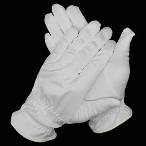 Wit Dames Hand Manchet Crotchet Pols Polish Horloges Munten Wassen Cleaning Dust Jewel Sieraden Microfiber Handschoenen
