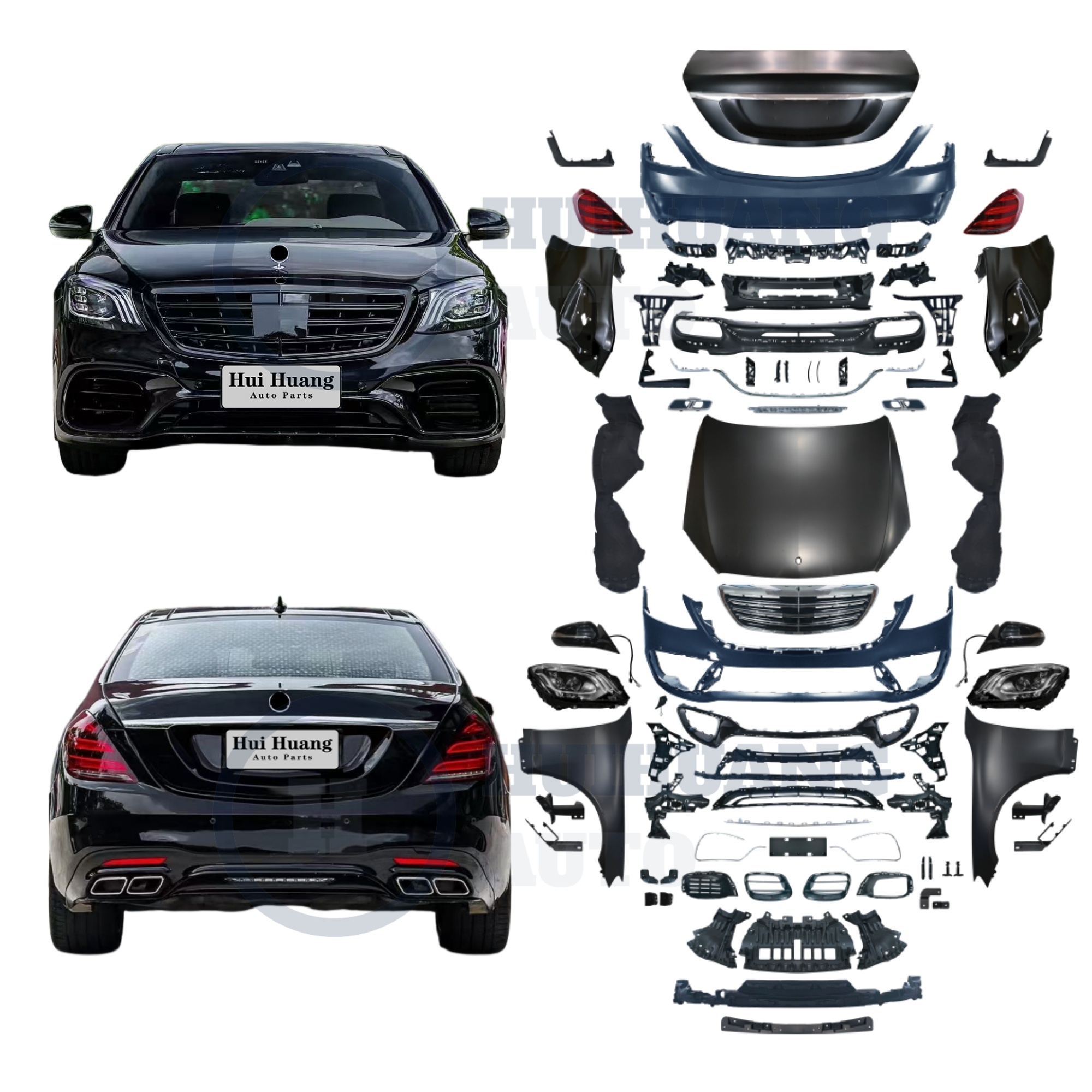 Verified Supplier W221 Amg Front Bumper OEM Standard For W221