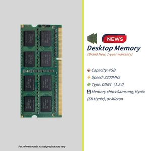 NUEVA memoria <span class=keywords><strong>RAM</strong></span> para computadora portátil DDR4 de alta velocidad de <span class=keywords><strong>4GB</strong></span> y 3200MHz <span class=keywords><strong>RAM</strong></span> DDR4 de alta calidad - Product Image 4