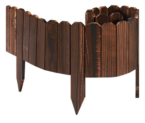 Courtyards Planting Fence <strong>Wood</strong> Garden <strong>Edging</strong> <strong>Border</strong> for Decorative Landscape <strong>Border</strong> <strong>Edging</strong> - Product Image 1