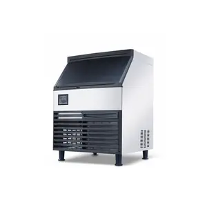 160lb Automatic Clean Water Flowing Air Cooler Counter top Cube Ice Maker Making Machine Price for Coffee Shop Sales